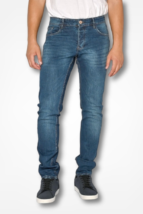 CAMARO ΑΝΔΡΙΚΟ ΠΑΝΤΕΛΟΝΙ JEAN REGULAR FIT ΜΠΛΕ 23523-257-354