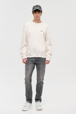 Ανδρικό τζιν Brokers μαύρο washed σε regular fit 26513-207-357