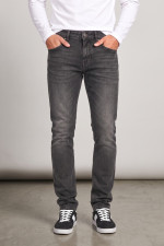 Ανδρικό τζιν Brokers μαύρο washed σε slim fit γραμμή 26513-405-359