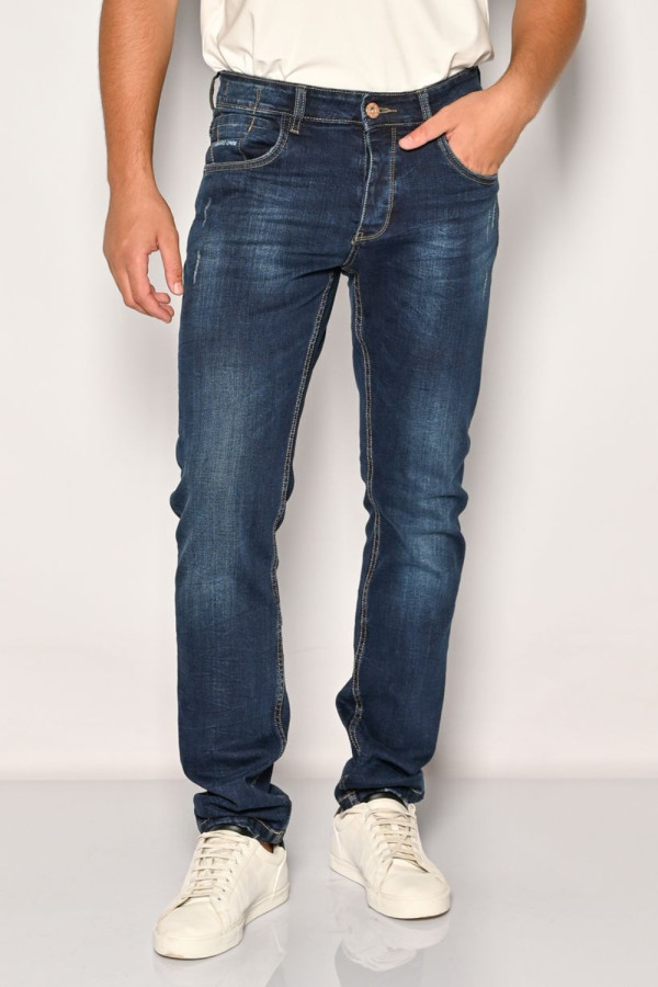 CAMARO ΑΝΔΡΙΚΟ ΠΑΝΤΕΛΟΝΙ JEAN REGULAR FIT ΜΠΛΕ 24523-256-356