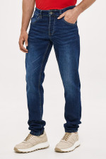 Aνδρικό παντελόνι τζιν Brokers slim fit μπλε ελαστικό denim Brokers casual παντελόνι 26013-401-358