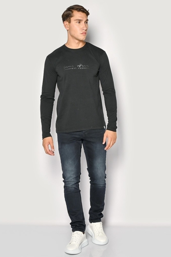 CAMARO ΑΝΔΡΙΚΟ ΠΑΝΤΕΛΟΝΙ JEAN REGULAR FIT ΣΚΟΥΡΟ ΜΠΛΕ 23523-253-351