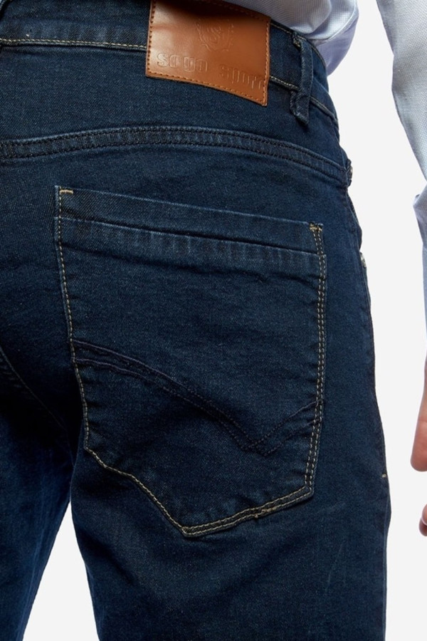 SOGO ΑΝΔΡΙΚΟ ΠΑΝΤΕΛΟΝΙ JEAN CLASSIC FIT ΜΠΛΕ 22533-002-42