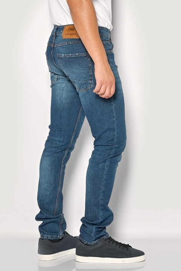 CAMARO ΑΝΔΡΙΚΟ ΠΑΝΤΕΛΟΝΙ JEAN REGULAR FIT ΜΠΛΕ 23523-257-354