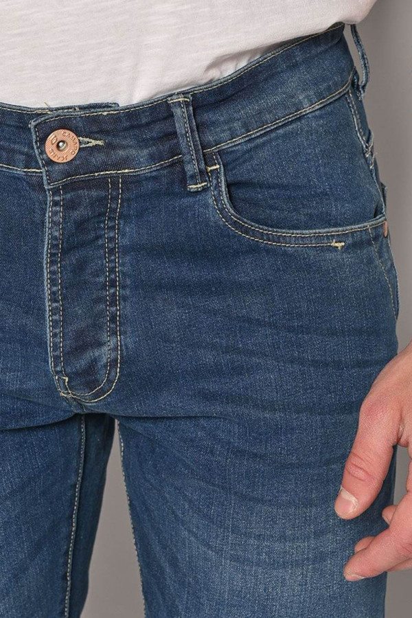 CAMARO ΑΝΔΡΙΚΟ ΠΑΝΤΕΛΟΝΙ JEAN REGULAR FIT ΜΠΛΕ 24023-253-351