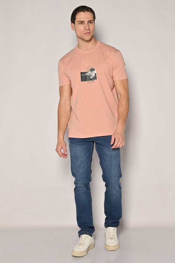 CAMARO ΑΝΔΡΙΚΟ ΠΑΝΤΕΛΟΝΙ JEAN REGULAR FIT ΜΠΛΕ 24023-253-351