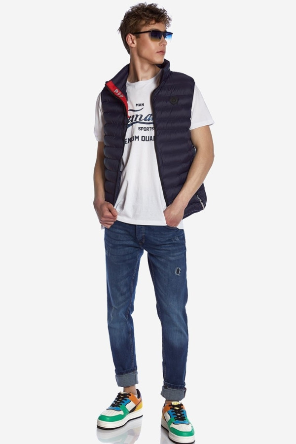 CAMARO ΑΝΔΡΙΚΟ ΠΑΝΤΕΛΟΝΙ JEAN SLIM FIT  ΜΠΛΕ 22001-360-04