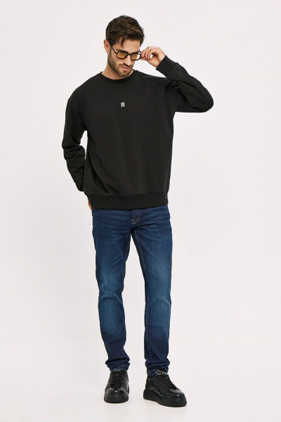 Ανδρικό jean παντελόνι Brokers μπλε slim fit 25513-402-365