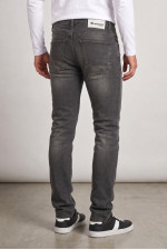 Ανδρικό τζιν Brokers μαύρο washed σε slim fit γραμμή 26513-405-359
