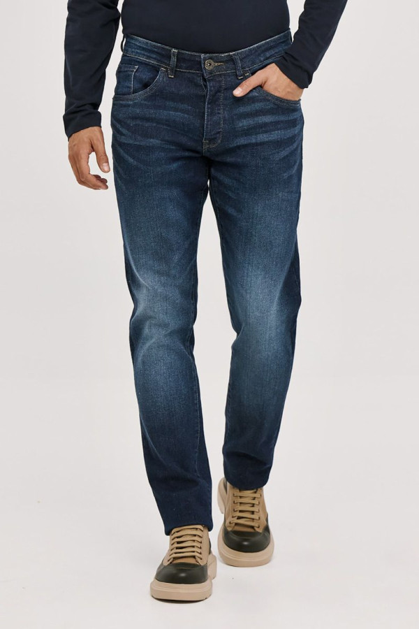 CAMARO ΑΝΔΡΙΚΟ ΠΑΝΤΕΛΟΝΙ JEAN REGULAR FIT ΜΠΛΕ 25523-253-365