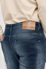 CAMARO ΑΝΔΡΙΚΟ ΠΑΝΤΕΛΟΝΙ JEAN SLIM FIT ΒΑΜΒΑΚΕΡΟ ΜΠΛΕ 25523-453-365