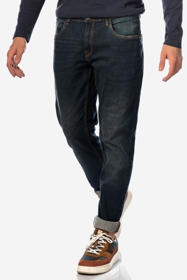 CAMARO ΑΝΔΡΙΚΟ ΠΑΝΤΕΛΟΝΙ JEAN SLIM FIT ΜΠΛΕ 21501-358-07