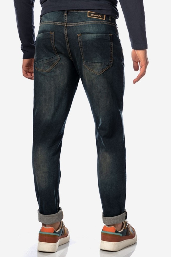 CAMARO ΑΝΔΡΙΚΟ ΠΑΝΤΕΛΟΝΙ JEAN SLIM FIT ΜΠΛΕ 21501-358-07
