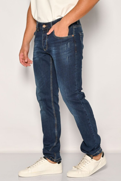 CAMARO ΑΝΔΡΙΚΟ ΠΑΝΤΕΛΟΝΙ JEAN REGULAR FIT ΜΠΛΕ 24523-256-356