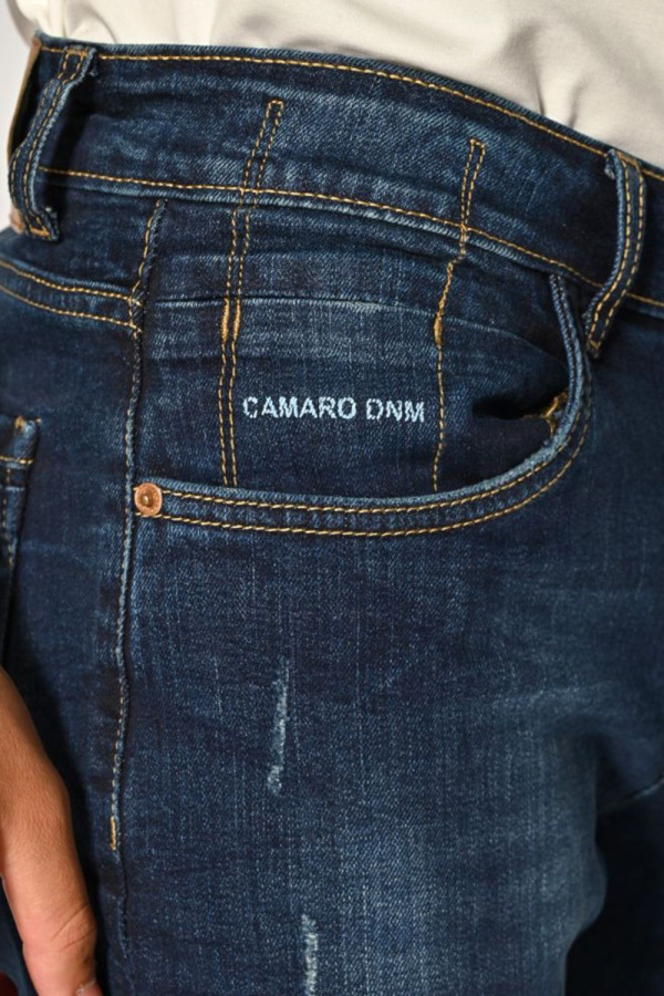 CAMARO ΑΝΔΡΙΚΟ ΠΑΝΤΕΛΟΝΙ JEAN REGULAR FIT ΜΠΛΕ 24523-256-356