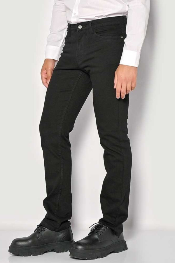 SOGO ΑΝΔΡΙΚΟ ΠΑΝΤΕΛΟΝΙ JEAN ΒΑΜΒΑΚΕΡΟ CLASSIC ΜΑΥΡΟ 23533-091-352