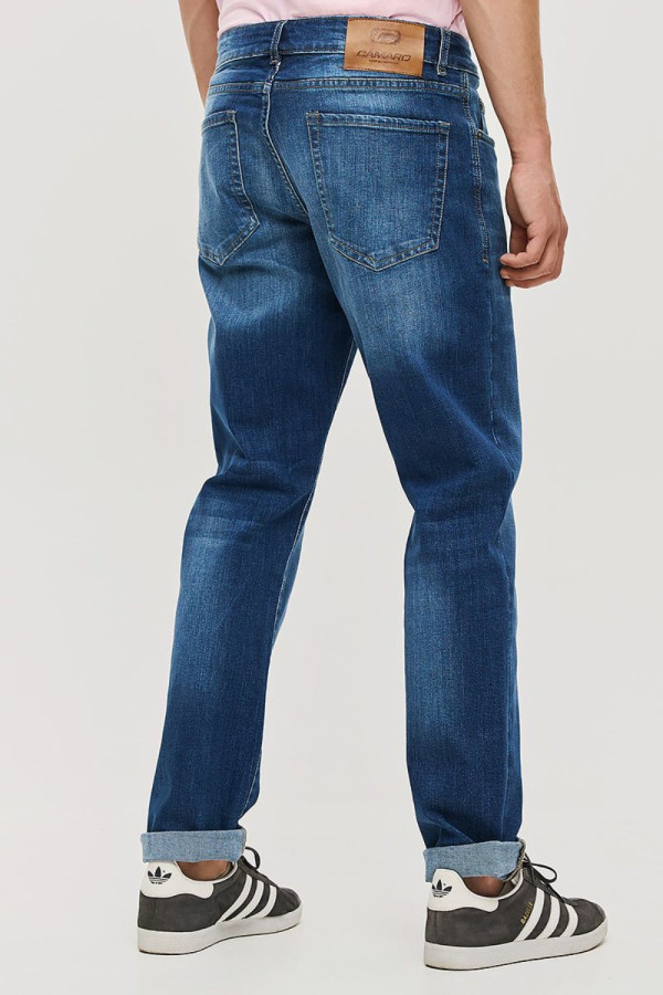 CAMARO ΑΝΔΡΙΚΟ ΠΑΝΤΕΛΟΝΙ JEAN REGULAR FIT ΜΠΛΕ 25023-257-366