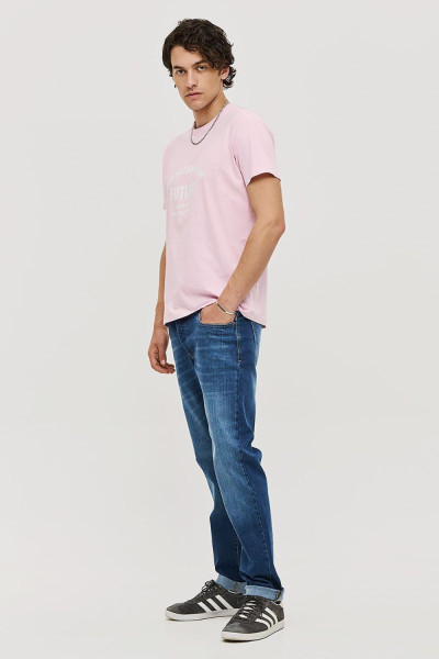CAMARO ΑΝΔΡΙΚΟ ΠΑΝΤΕΛΟΝΙ JEAN REGULAR FIT ΜΠΛΕ 25023-257-366