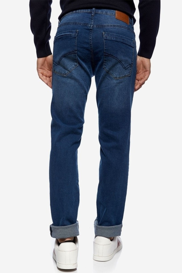 SOGO ΑΝΔΡΙΚΟ ΠΑΝΤΕΛΟΝΙ JEAN CLASSIC FIT ΜΠΛΕ 22533-002-4310