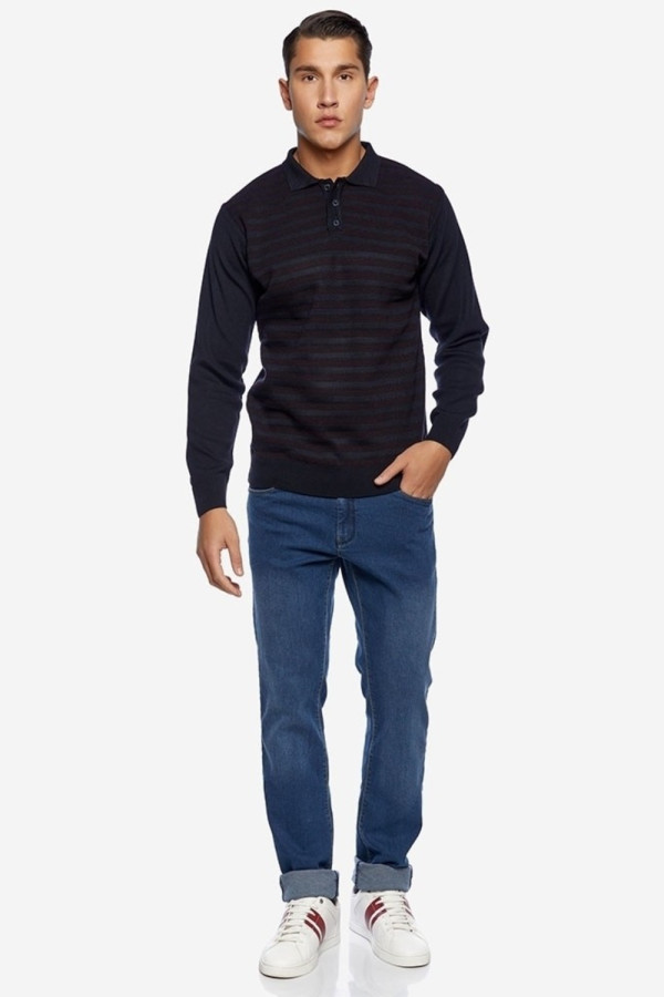SOGO ΑΝΔΡΙΚΟ ΠΑΝΤΕΛΟΝΙ JEAN CLASSIC FIT ΜΠΛΕ 22533-002-4310