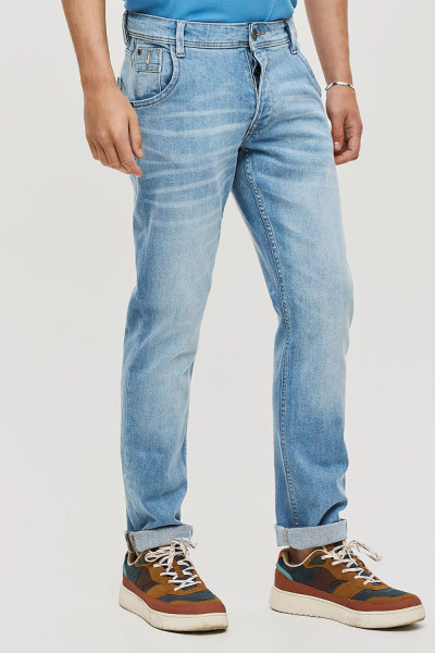 CAMARO ΑΝΔΡΙΚΟ ΠΑΝΤΕΛΟΝΙ JEAN REGULAR FIT ΜΠΛΕ 25023-258-365