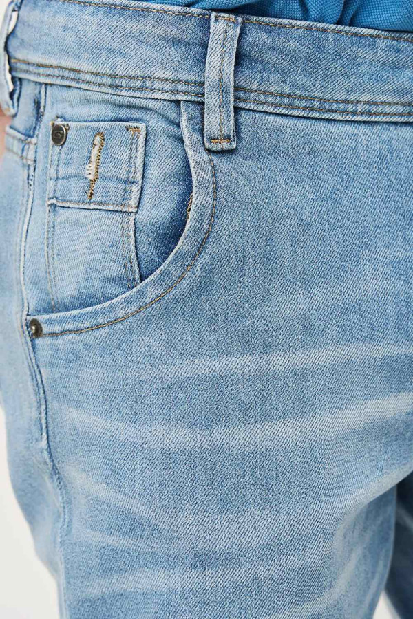 CAMARO ΑΝΔΡΙΚΟ ΠΑΝΤΕΛΟΝΙ JEAN REGULAR FIT ΜΠΛΕ 25023-258-365