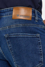 Ανδρικό jean Brokers μπλε regular fit με διακριτικές φθορές 26013-213-354