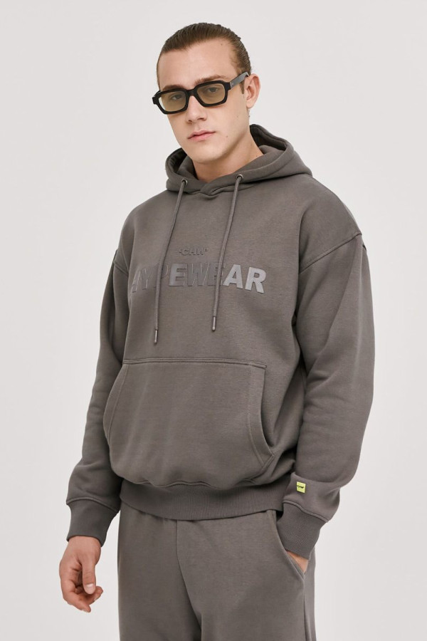 CAMARO ΑΝΔΡΙΚΟ ΦΟΥΤΕΡ ΜΕ ΚΟΥΚΟΥΛΑ ΒΑΜΒΑΚΕΡΟ ΑΝΘΡΑΚΙ 25528-574-851