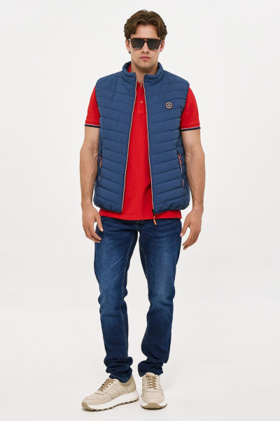 Ανδρικό ανοιξιατικο γιλέκο Brokers ραφ  puffer 26010-008-078