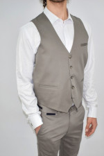 SOGO ΑΝΔΡΙΚΟ ΓΙΛΕΚΟ REGULAR FIT ΓΚΡΙ ΑΝΟΙΚΤΟ 23031-051-78