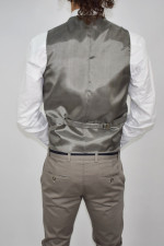 SOGO ΑΝΔΡΙΚΟ ΓΙΛΕΚΟ REGULAR FIT ΓΚΡΙ ΑΝΟΙΚΤΟ 23031-051-78
