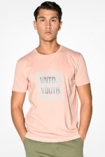 CAMARO ΑΝΔΡΙΚΗ ΜΠΛΟΥΖΑ T-SHIRT ΜΕ ΤΥΠΩΜΑ PINK 23027-163-01