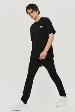 CAMARO ΑΝΔΡΙΚΟ T-SHIRT LOOSE FIT ΜΕ ΤΥΠΩΜΑ ΣΤΗ ΠΛΑΤΗ ΜΑΥΡΟ 25027-376-752