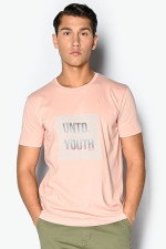 CAMARO ΑΝΔΡΙΚΗ ΜΠΛΟΥΖΑ T-SHIRT ΜΕ ΤΥΠΩΜΑ PINK 23027-163-01