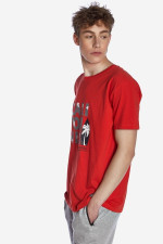 CAMARO ΑΝΔΡΙΚΟ T-SHIRT ΜΕ ΤΥΠΩΜΑ "CALIFORNIA" ΚΟΚΚΙΝΟ 22001-923-01