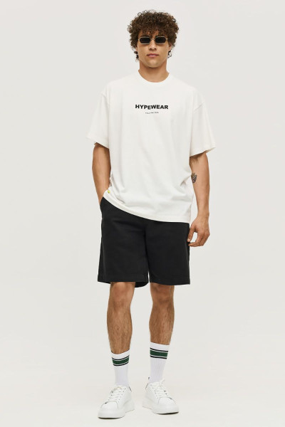 CAMARO ΑΝΔΡΙΚΟ T-SHIRT LOOSE FIT ΜΕ ΤΥΠΩΜΑ ΣΤΗ ΠΛΑΤΗ ΕΚΡΟΥ 25027-378-752