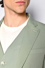 SOGO ΑΝΔΡΙΚΟ ΚΟΣΤΟΥΜΙ ΜΕ ΓΙΛΕΚΟ SLIM FIT MINT 24032-702-271