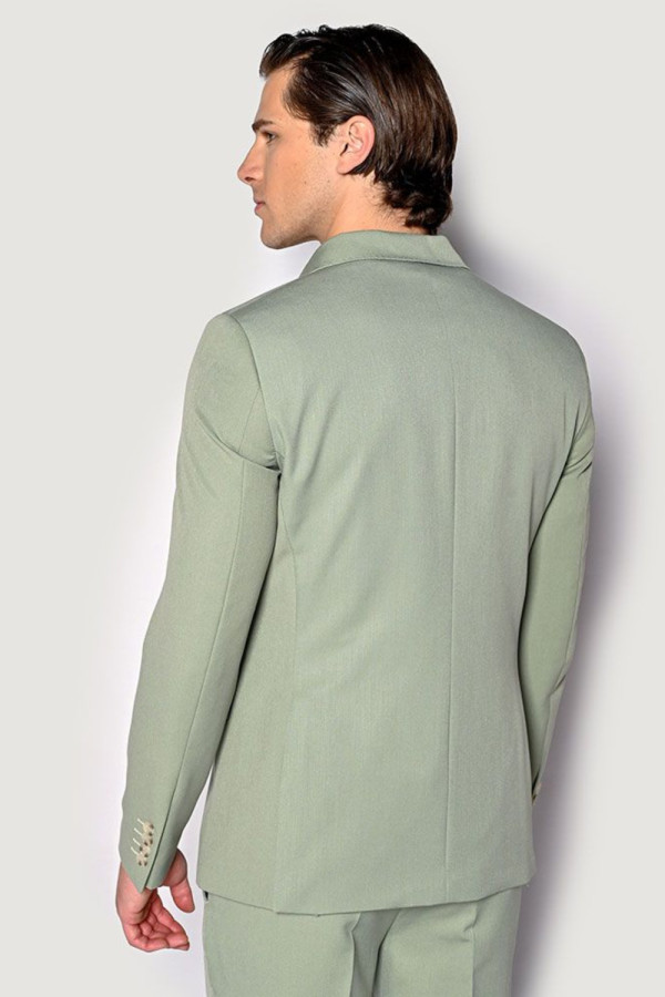 SOGO ΑΝΔΡΙΚΟ ΚΟΣΤΟΥΜΙ ΜΕ ΓΙΛΕΚΟ SLIM FIT MINT 24032-702-271