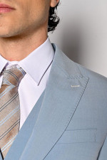 SOGO ΑΝΔΡΙΚΟ ΚΟΣΤΟΥΜΙ ΜΕ ΓΙΛΕΚΟ SLIM FIT ΣΙΕΛ 24032-706-272