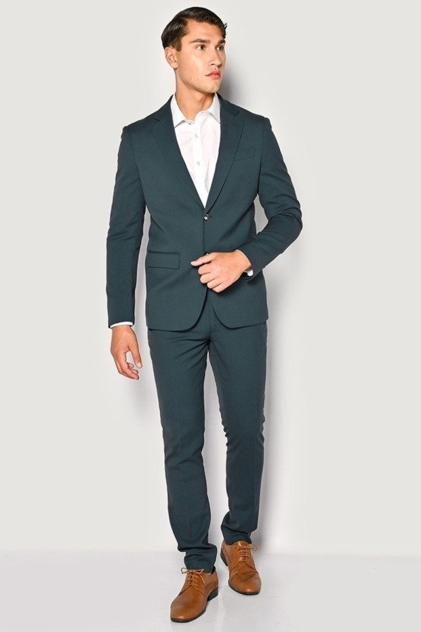 SOGO ΑΝΔΡΙΚΟ ΚΟΣΤΟΥΜΙ REGULAR FIT ΠΡΑΣΙΝΟ 23532-501-280