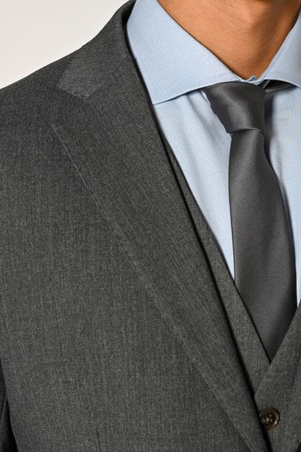 SOGO ΑΝΔΡΙΚΟ ΚΟΣΤΟΥΜΙ ΜΕ ΓΙΛΕΚΟ REGULAR FIT ΑΝΘΡΑΚΙ 24532-402-272