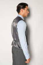 SOGO ΑΝΔΡΙΚΟ ΚΟΣΤΟΥΜΙ ΜΕ ΓΙΛΕΚΟ REGULAR FIT ΑΝΘΡΑΚΙ 24532-402-272
