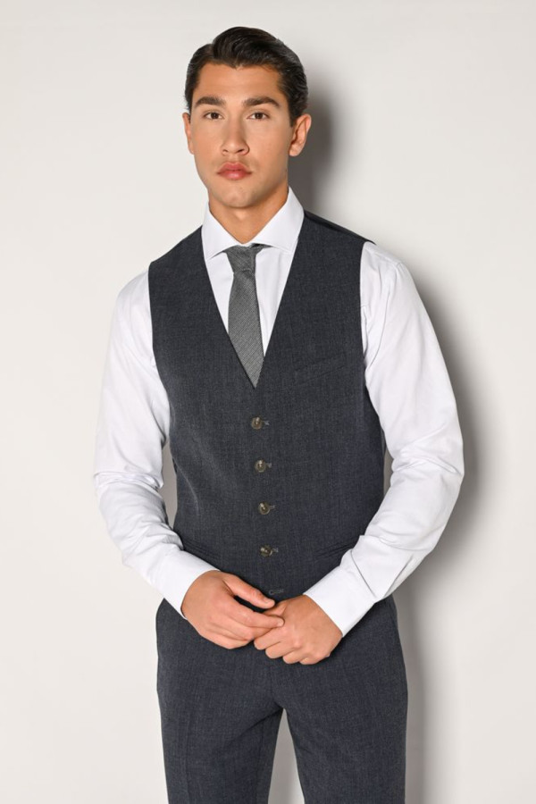SOGO ΑΝΔΡΙΚΟ ΚΟΣΤΟΥΜΙ ΜΕ ΓΙΛΕΚΟ SLIM FIT INDIGO 24532-702-283