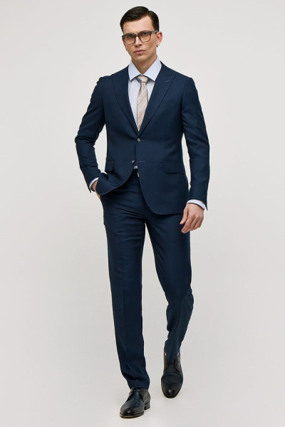 SOGO ΑΝΔΡΙΚΟ ΚΟΣΤΟΥΜΙ REGULAR FIT ΜΕ ΜΙΚΡΟΣΧΕΔΙΟ ΜΠΛΕ 25032-201-293