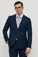 SOGO ΑΝΔΡΙΚΟ ΚΟΣΤΟΥΜΙ REGULAR FIT ΜΕ ΜΙΚΡΟΣΧΕΔΙΟ ΜΠΛΕ 25032-201-293