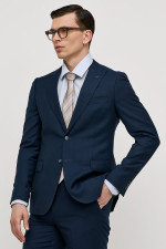 SOGO ΑΝΔΡΙΚΟ ΚΟΣΤΟΥΜΙ REGULAR FIT ΜΕ ΜΙΚΡΟΣΧΕΔΙΟ ΜΠΛΕ 25032-201-293