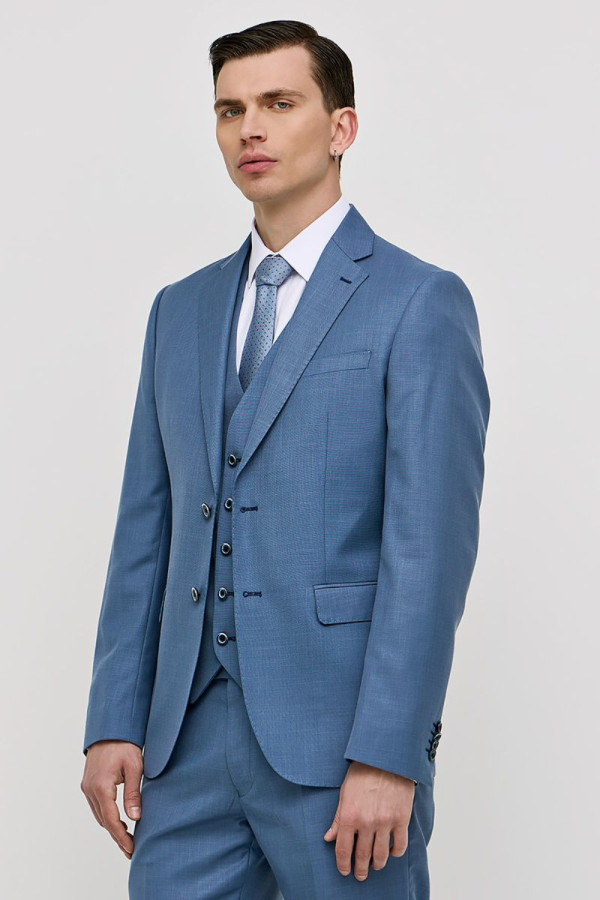 SOGO ΑΝΔΡΙΚΟ ΚΟΣΤΟΥΜΙ ΜΕ ΓΙΛΕΚΟ SLIM FIT ΡΑΦ 25032-702-279