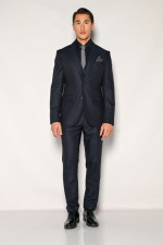 SOGO ΑΝΔΡΙΚΟ ΚΟΣΤΟΥΜΙ ΜΕ ΓΙΛΕΚΟ SLIM FIT ΜΠΛΕ 24532-702-276