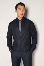 SOGO ΑΝΔΡΙΚΟ ΚΟΣΤΟΥΜΙ ΜΕ ΓΙΛΕΚΟ SLIM FIT ΜΠΛΕ 24532-702-276