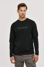 CAMARO ΑΝΔΡΙΚΗ ΜΠΛΟΥΖΑ T-SHIRT ΜΑΚΡΥΜΑΝΙΚΗ ΒΑΜΒΑΚΕΡΗ ΜΑΥΡΟ 25527-545-751